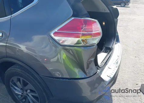 2016 Nissan Rogue Sl z USA, uszkodzony, nr VIN 5N1AT2MT5GC774793